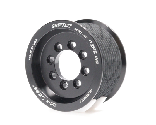 2.85" 10 Rib ZPE GripTec® 2pc HellCat L2V Black Pulley