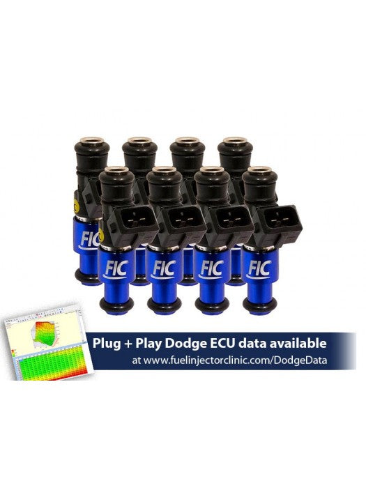 1200CC (130 LBS/HR AT OE 58 PSI FUEL PRESSURE) FIC FUEL INJECTOR CLINIC INJECTOR SET FOR DODGE HEMI/FORD