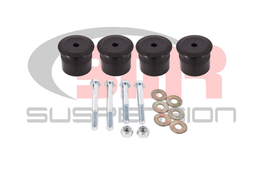 BMR REAR DIFFERENTIAL BUSHING KIT BLACK (2015-2022 MUSTANG)