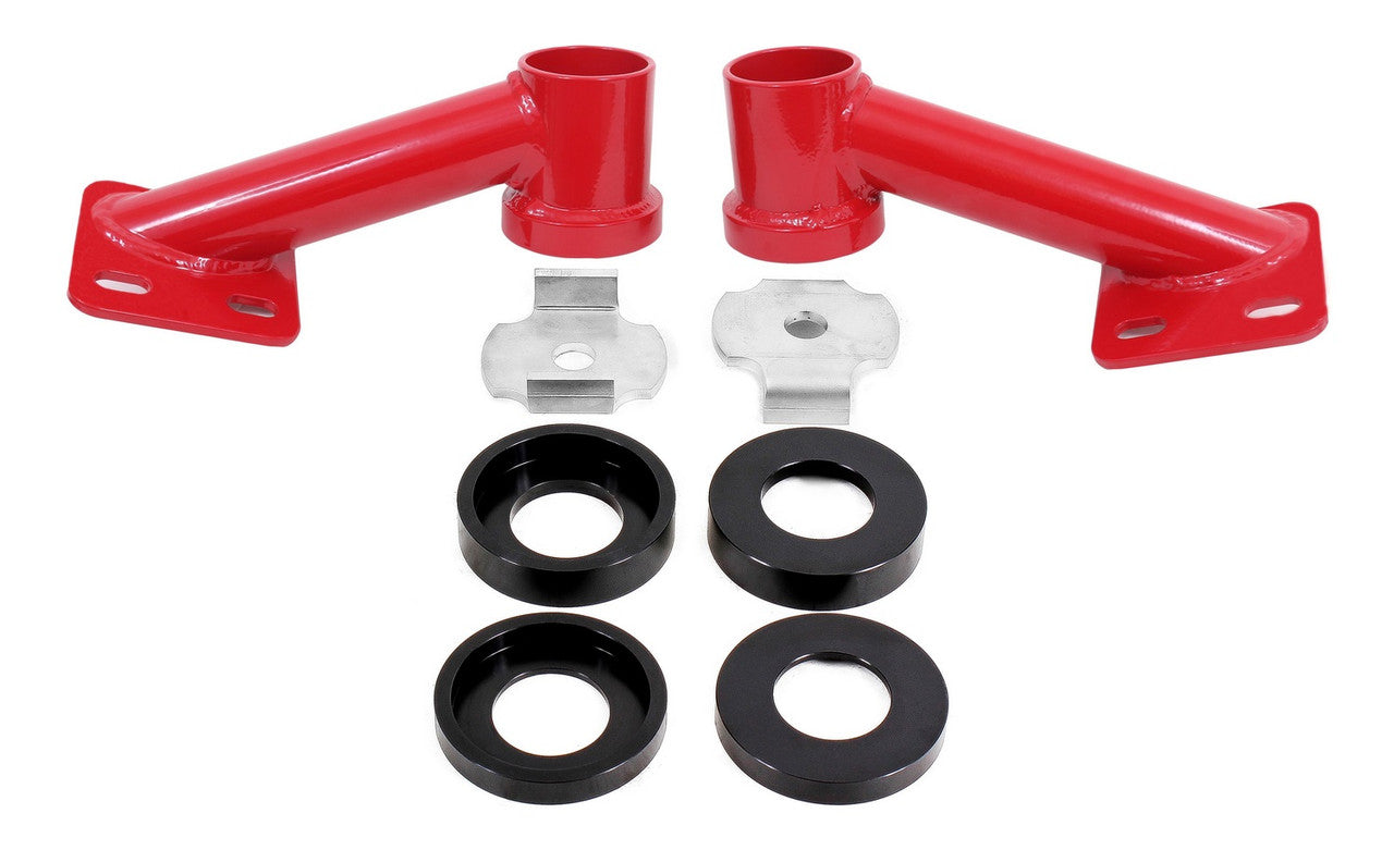 BMR CRADLE BUSHING LOCKOUT KIT RED (2015-2022 MUSTANG)