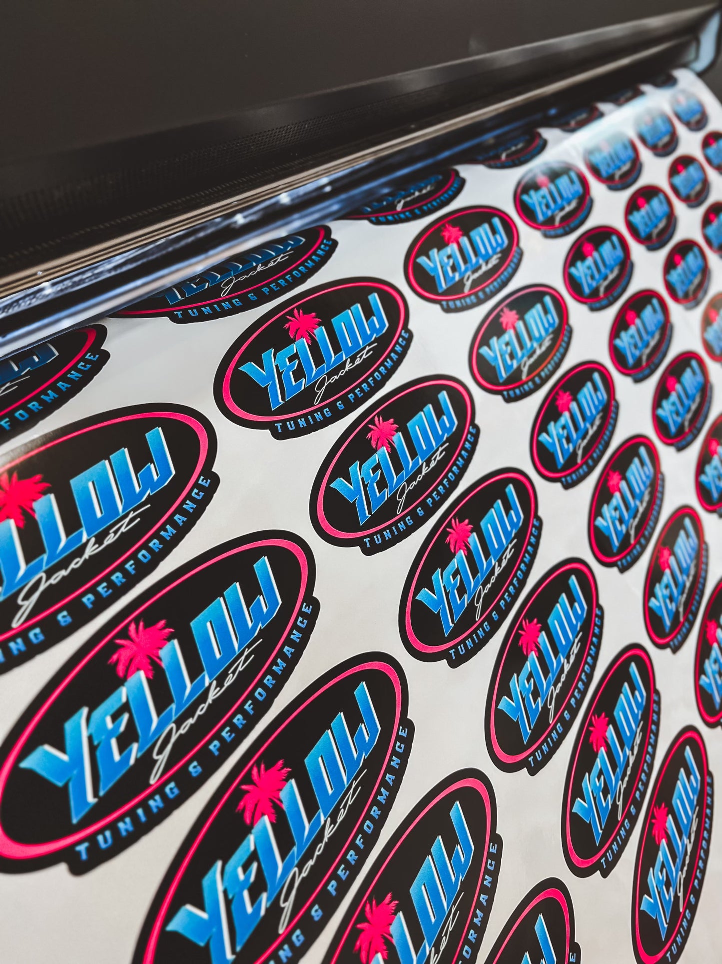 7x3 inch Logo window Sticker