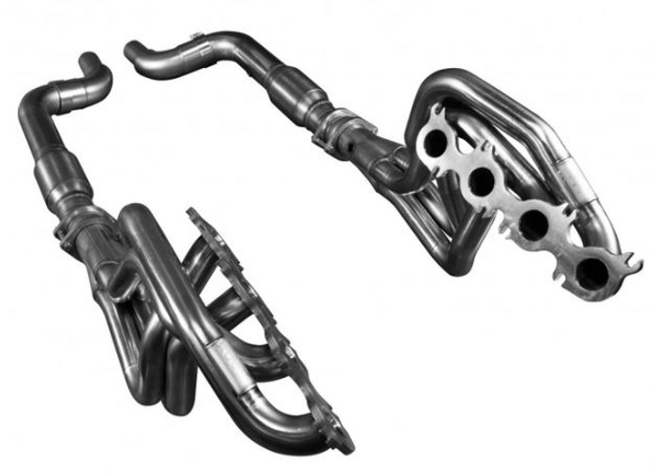 KOOKS 2" STAINLESS HEADERS & GREEN CATTED CONNECTION KIT (2015-2023 MUSTANG GT 5.0L)