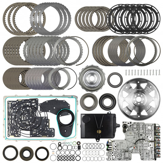 SUNCOAST CATEGORY 4 10R80 REBUILD KIT W/ PRO-LOC VALVE BODY & BILLET FLEXPLATE (2018-2022 MUSTANG/F-150) SC-10R80-CAT4