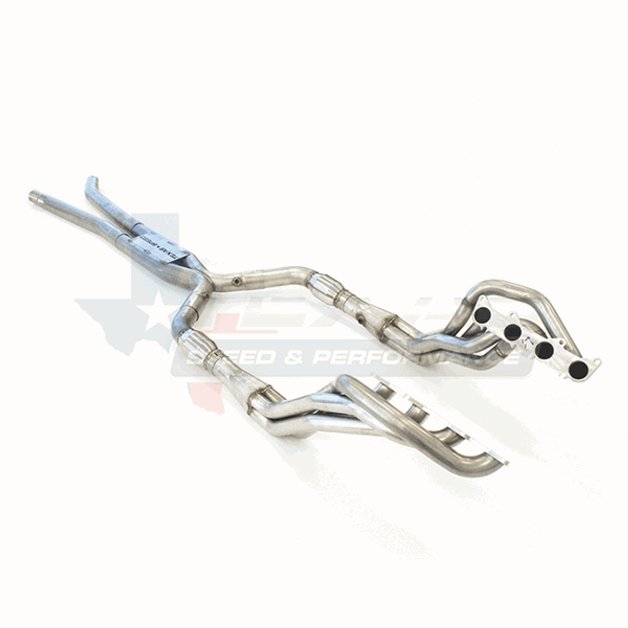 TEXAS SPEED 1-7/8" LONG TUBE HEADERS & CATTED X-PIPE (2015-2023 MUSTANG)